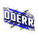 Doerr Racing | 2023 | Sticker - white matte