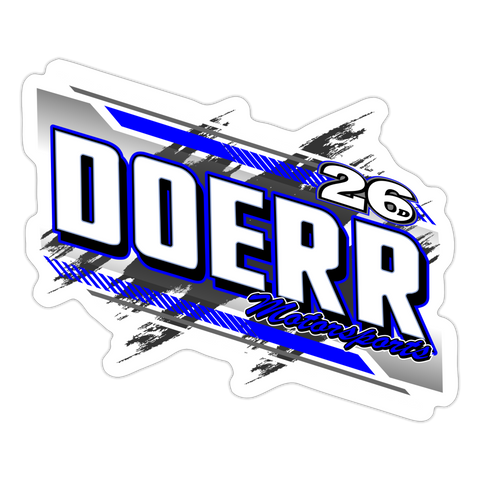 Doerr Racing | 2023 | Sticker - white matte