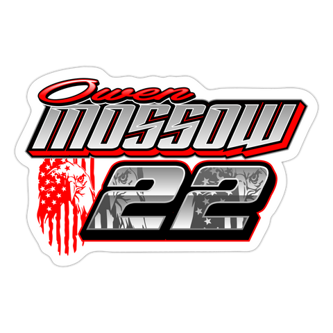 Owen Mossow | 2023 | Sticker - white matte