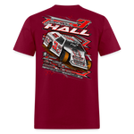 Jonathon Hall | 2023 | Adult T-Shirt - burgundy