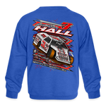 Jonathon Hall | 2023 | Youth Crewneck Sweatshirt - royal blue