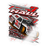 Jonathon Hall | 2023 | Sticker 2 - transparent glossy