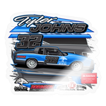 Tyler Johns | 2023 | Sticker 2 - transparent glossy