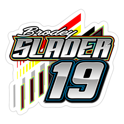 Brodey Slader | 2023 | Sticker - white matte