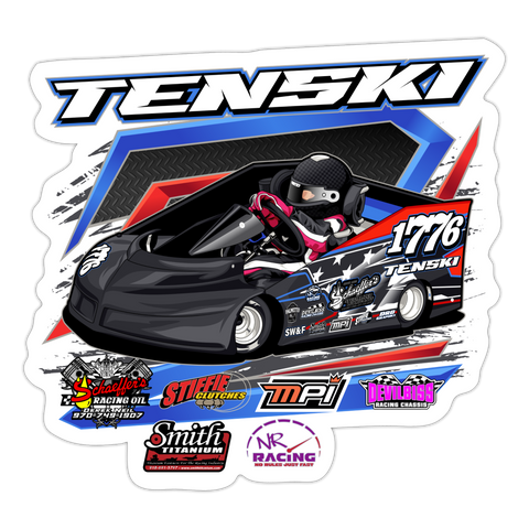 Khloe Tenski | 2023 | Sticker 2 - white matte