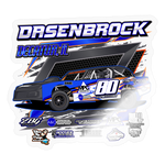 Brian Dasenbrock Jr. | 2023 | Sticker 2 - transparent glossy