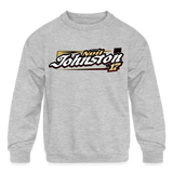 Neil Johnston | 2023 | Youth Crewneck Sweatshirt - heather gray