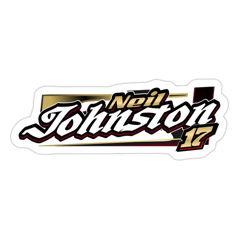 Neil Johnston | 2023 | Sticker - white matte