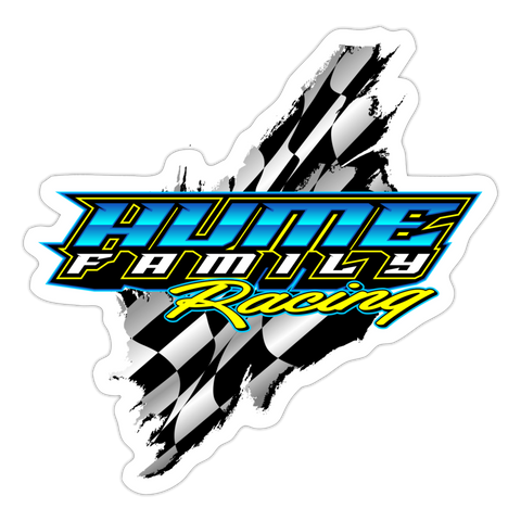 Hume Family Racing | 2023 | Sticker - white matte