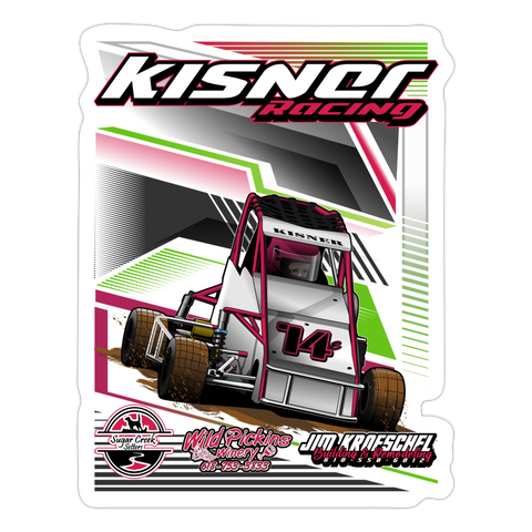 Emersyn Kisner | 2023 | Sticker 2 - white matte