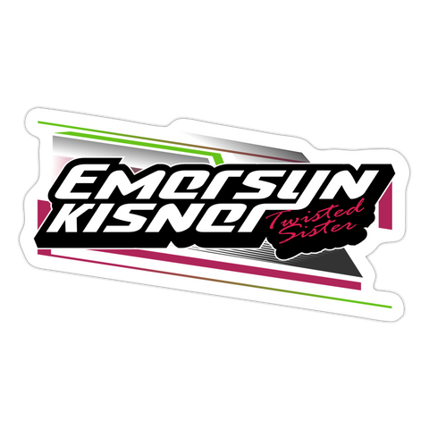 Emersyn Kisner | 2023 | Sticker - white matte