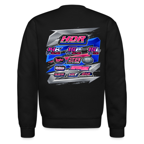 House Divided Racing | 2023 | Adult Crewneck Sweatshirt - black