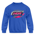 House Divided Racing | 2023 | Youth Crewneck Sweatshirt - royal blue