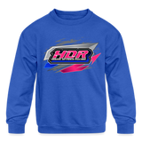 House Divided Racing | 2023 | Youth Crewneck Sweatshirt - royal blue