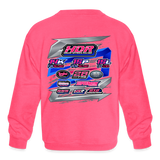 House Divided Racing | 2023 | Youth Crewneck Sweatshirt - neon pink