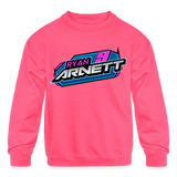 Ryan Arnett | 2023 | Youth Crewneck Sweatshirt - neon pink