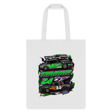 Samrov Racing l 2022 l Double Sided Tote - white