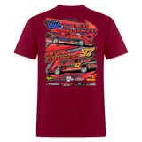 Barker Racing | 2023 | Adult T-Shirt - burgundy