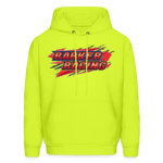 Barker Racing | 2023 | Adult Hoodie - safety green