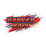 Barker Racing | 2023 | Sticker - white glossy