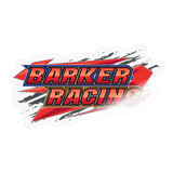 Barker Racing | 2023 | Sticker - transparent glossy