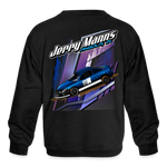Jerry Manns | 2023 | Youth Crewneck Sweatshirt - black