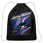Jerry Manns | 2023 | Cotton Drawstring Bag - black