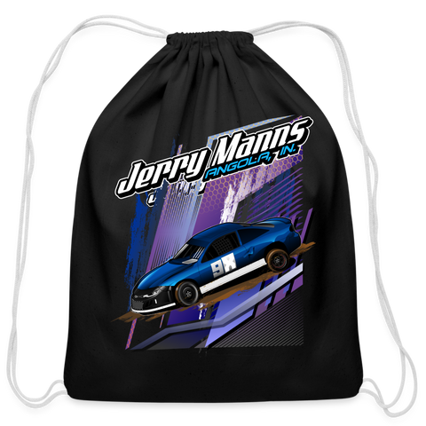 Jerry Manns | 2023 | Cotton Drawstring Bag - black