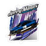 Jerry Manns | 2023 | Sticker 2 - white matte