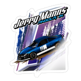 Jerry Manns | 2023 | Sticker 2 - white glossy