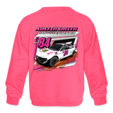 Austin Smith | 2023 | Youth Crewneck Sweatshirt - neon pink