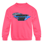 Tyler Johns | 2023 | Youth Crewneck Sweatshirt - neon pink