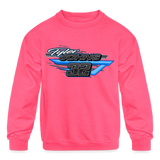 Tyler Johns | 2023 | Youth Crewneck Sweatshirt - neon pink