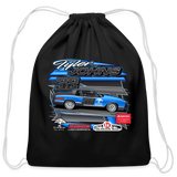 Tyler Johns | 2023 | Cotton Drawstring Bag - black