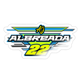 AJ Albreada | 2023 | Sticker - white glossy