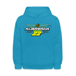 AJ Albreada | 2023 | Youth Hoodie - turquoise