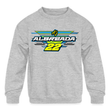 AJ Albreada | 2023 | Youth Crewneck Sweatshirt - heather gray