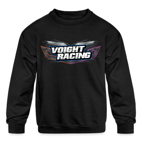 Voight Racing | 2023 | Youth Crewneck Sweatshirt - black