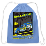 AJ Albreada | Hollywood I 2023 | Cotton Drawstring Bag - carolina blue