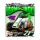 Michael Hermacinski | 2023 | Sticker 2 - white matte