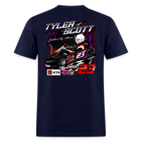 Tyler Scott | 2023 | Adult T-Shirt - navy