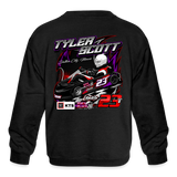 Tyler Scott | 2023 | Youth Crewneck Sweatshirt - black