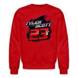 Tyler Scott | 2023 | Adult Crewneck Sweatshirt - red