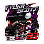 Tyler Scott | 2023 | Sticker 2 - white matte