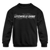 The Litchfield Gang | 2023 | Youth Crewneck Sweatshirt - black