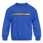 The Litchfield Gang | 2023 | Youth Crewneck Sweatshirt - royal blue