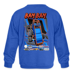 Johndro Racing | 2023 | Youth Crewneck Sweatshirt - royal blue