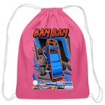 Johndro Racing | 2023 | Cotton Drawstring Bag - pink
