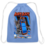 Johndro Racing | 2023 | Cotton Drawstring Bag - carolina blue