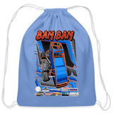 Johndro Racing | 2023 | Cotton Drawstring Bag - carolina blue